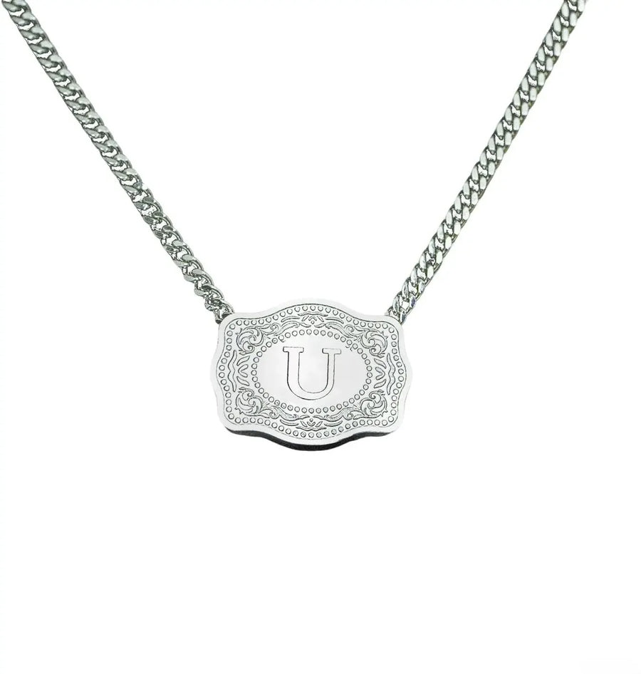 Initial Luxe Necklace — dainty necklace, view 22