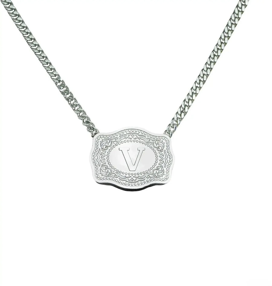 Initial Luxe Necklace — dainty necklace, view 23