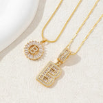 Love Letter Necklace Set