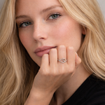 The Aria Ring — dainty ring, view 4