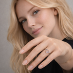 The Aria Ring — dainty ring, view 6