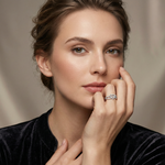 Infinity Heart Ring — dainty ring, view 4