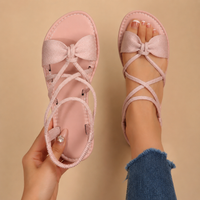 Sorella Bow Sandals - Pink