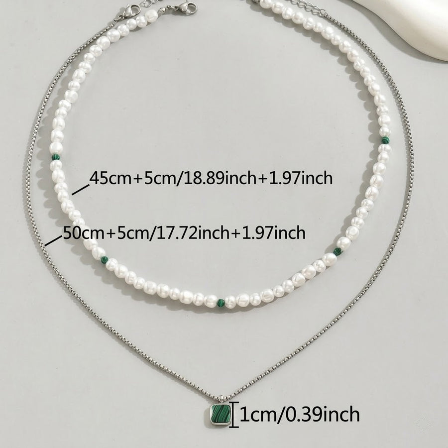 Monaco Pendant — dainty necklace, view 8