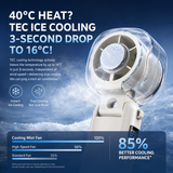ALL| TEC semiconductor ice cooling plate in action