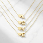 Heart Initial Necklace