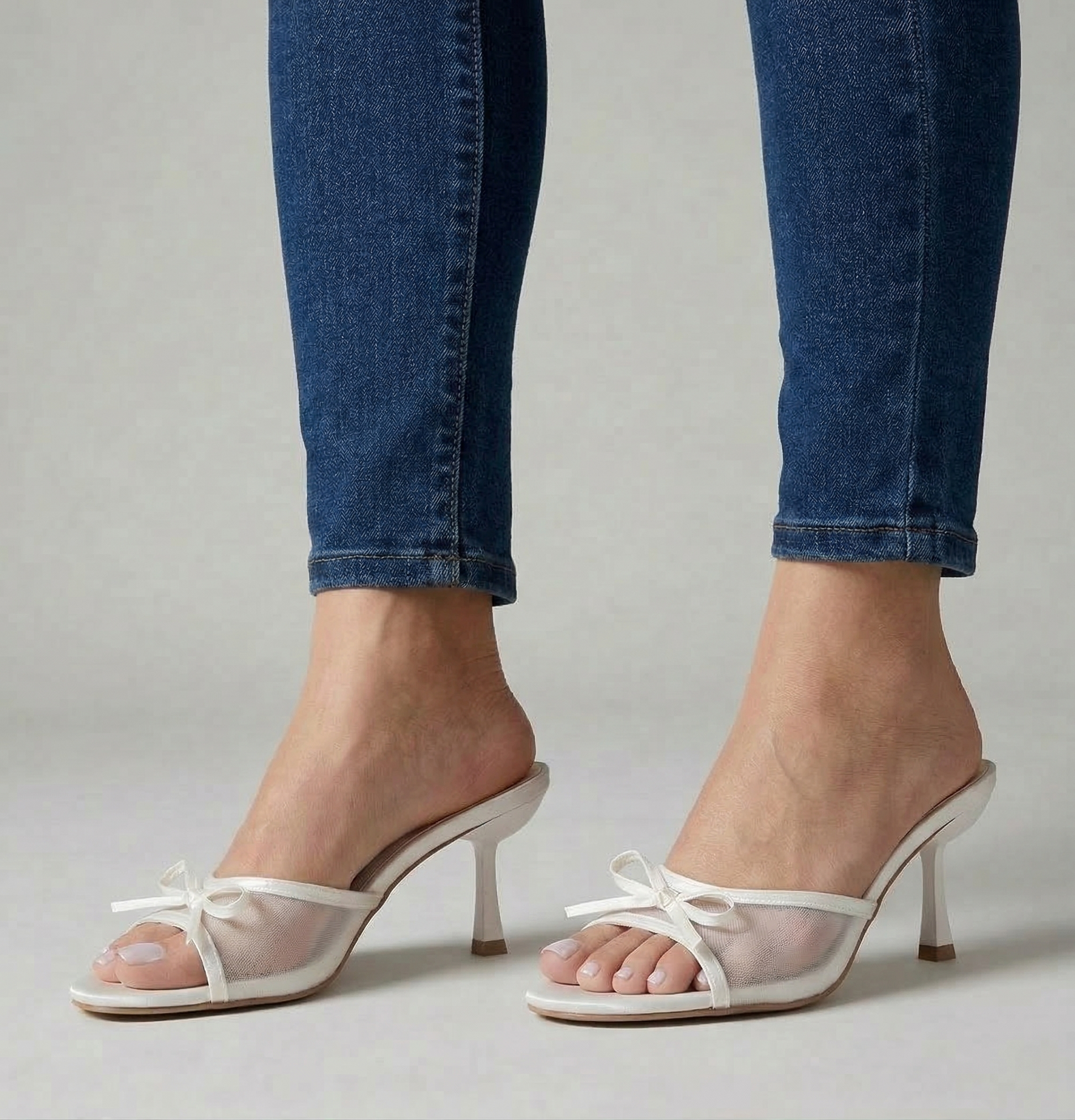 Bella Bow Heels — cushioned slip-on shoes, view 8