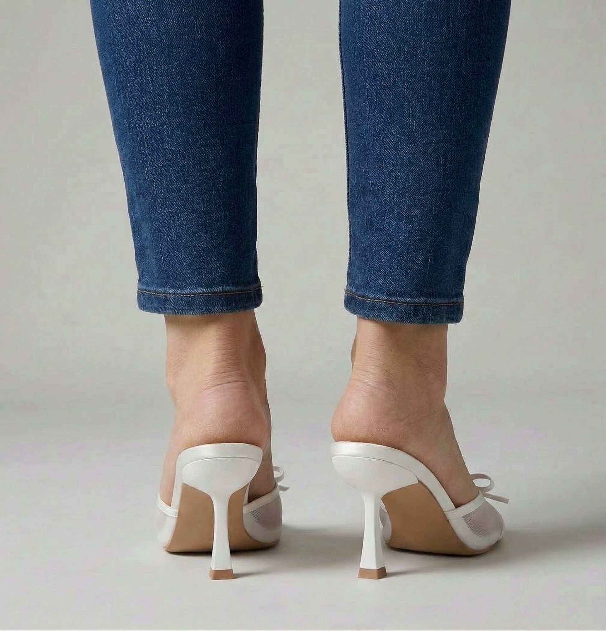 Bella Bow Heels — cushioned slip-on shoes, view 9