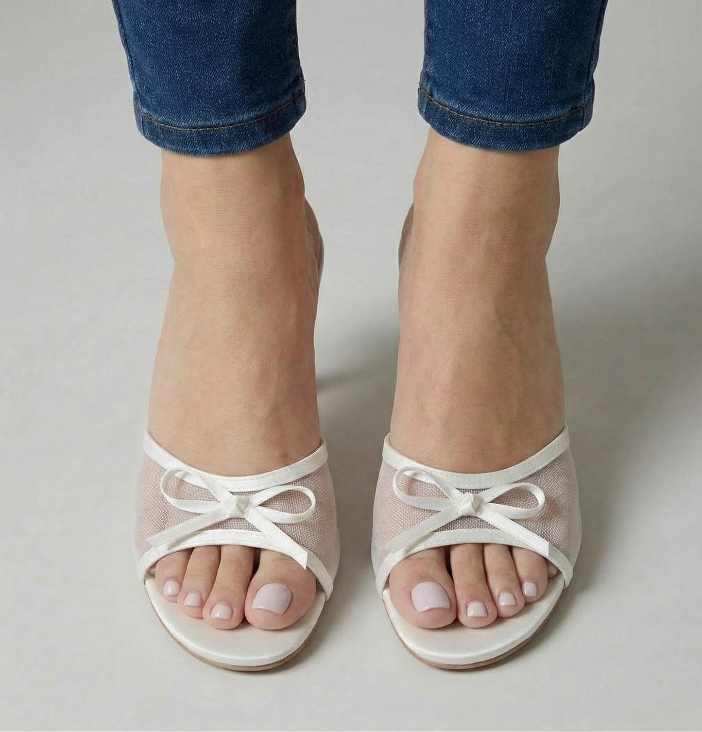 Bella Bow Heels — cushioned slip-on shoes, view 10