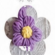 Lilac Daisy charm
