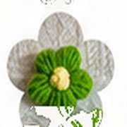 Green Bloom charm
