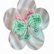 Mint Butterfly charm