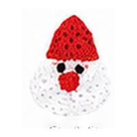 Santa Face charm