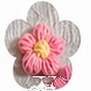 Pink Daisy charm