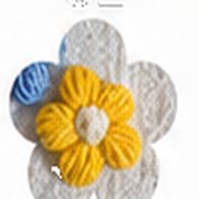 Golden Daisy charm