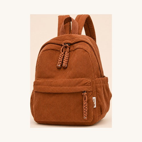 Brown backpack