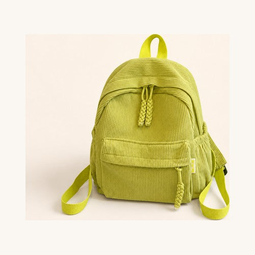 Green backpack