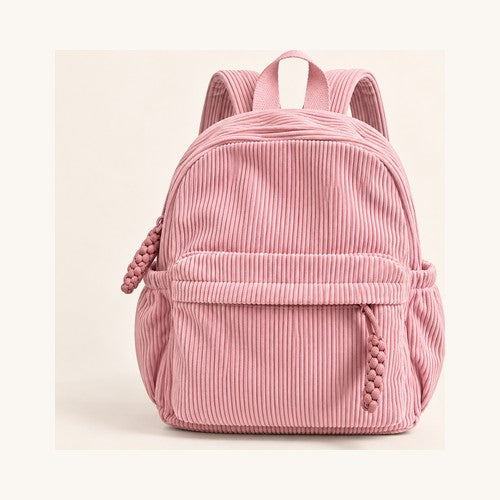Pink backpack